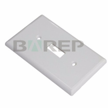 YGC-011 Placa de interruptor de luz led de plástico americano para toma de corriente